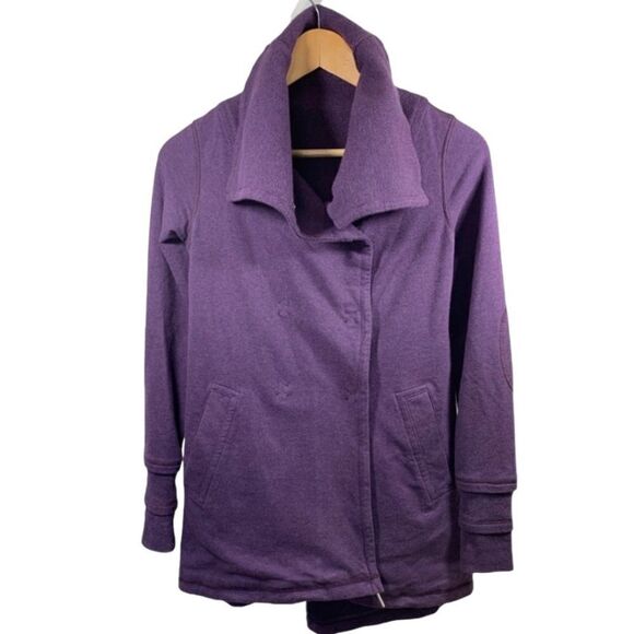 LULULEMON Women’s Gratitude Wrap Jacket Purple Size 2 - Picture 1 of 14